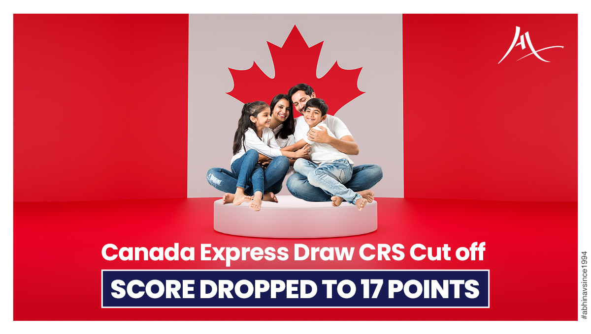 abhinavimmi's tweet photo. CRS Score dropped by 17 points in the latest Canada Express Entry Draw!
Apply Now: https://t.co/OMPXr6PMyy.
For more information call us at +91-8595338595.
#CRS #CrsCuttOff #ComprehensiveRankingSystem #CrsScore #CrsPoints #ExpressEntry #ExpressEntryDraw #ExpressEntryProgram https://t.co/Vd53EbSZ48