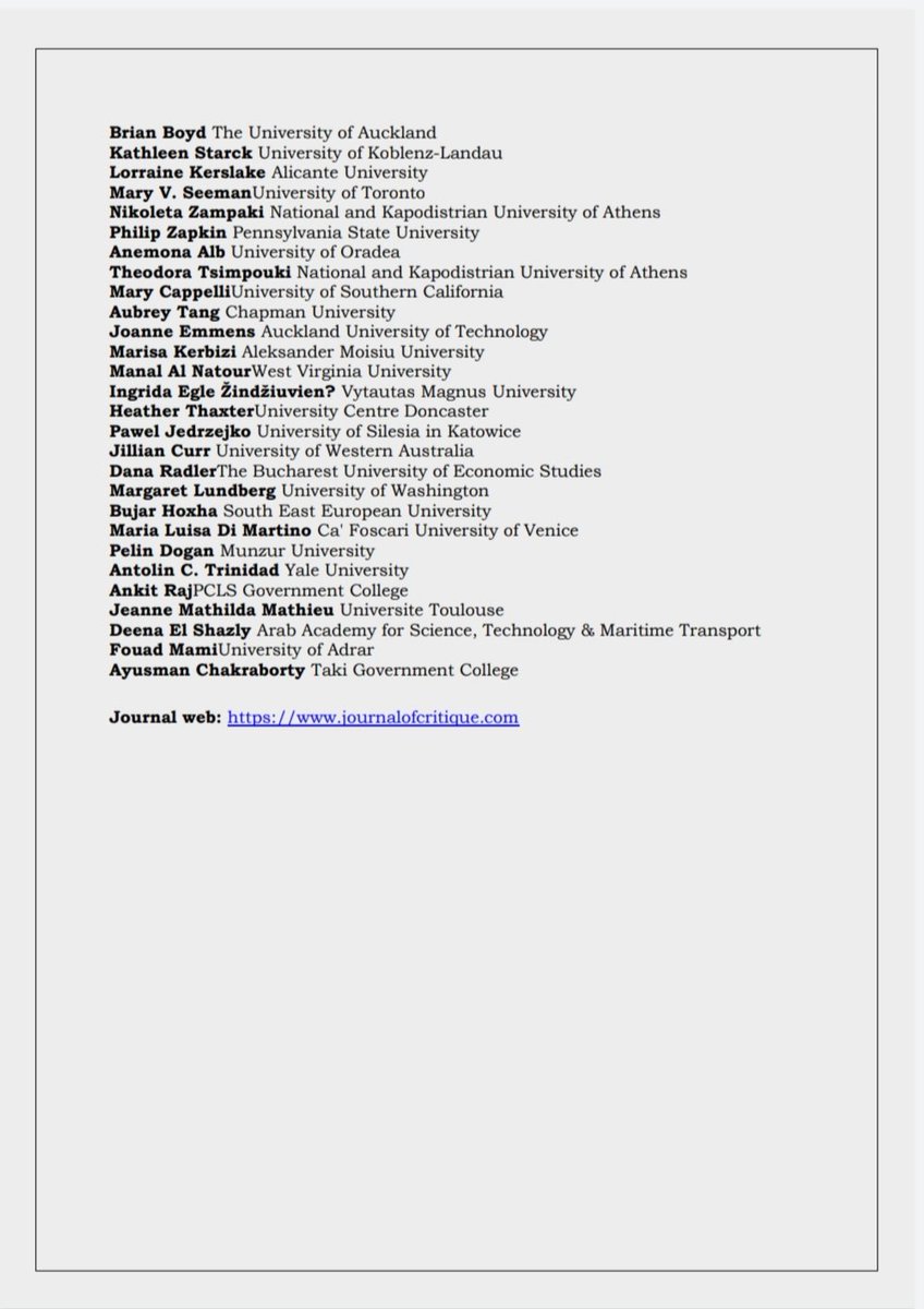 📌📢 CfP for the themed issue: DISPLACEMENT

Issue editor: Dr Rebecca Blanchard, University of Tours, France