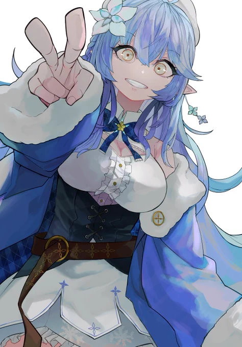 ラミィちゃん復活! #LamyArt 