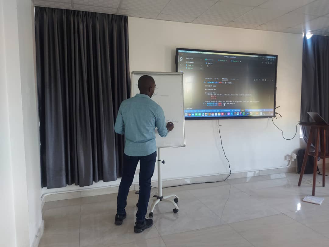 The Eva (@evananyonga) on Twitter photo A huge thank you to our facilitator today: <a href="/erickasakya/">Eric Kasakya</a>. Everyone that attended can now confirm that they’re a pro at Git. <a href="/pyladieskla/">Pyladies Kampala</a> meet-up. <a href="/pyladies/">PyLadies</a> A huge thank you to our facilitator today: <a href="/erickasakya/">Eric Kasakya</a>. Everyone that attended can now confirm that they’re a pro at Git. <a href="/pyladieskla/">Pyladies Kampala</a> meet-up. <a href="/pyladies/">PyLadies</a>