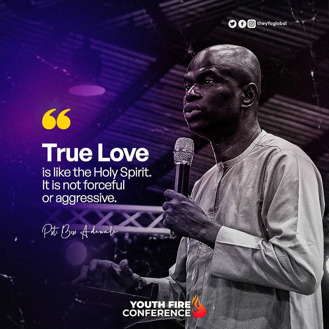 theYFCGLOBAL's tweet photo. "Check their character and habits before deciding to marry them." - @bisiadewale 

#fireinmybones #youthfireconference https://t.co/gxxJmjeuOM