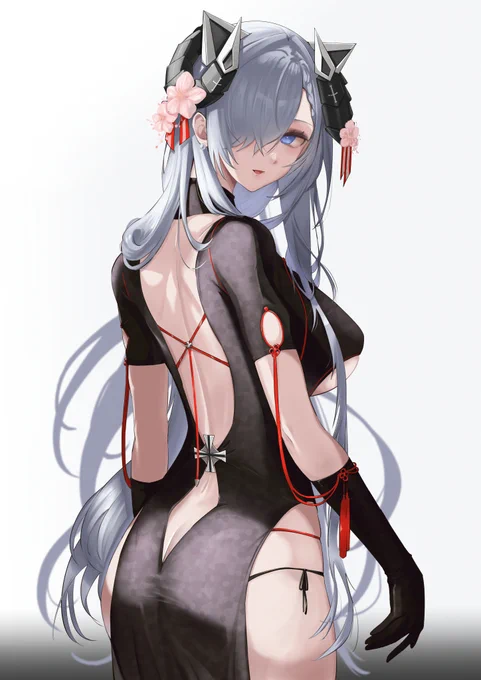アウグスト・フォン・パーセヴァル春節衣装(妄想)#アズールレーン 