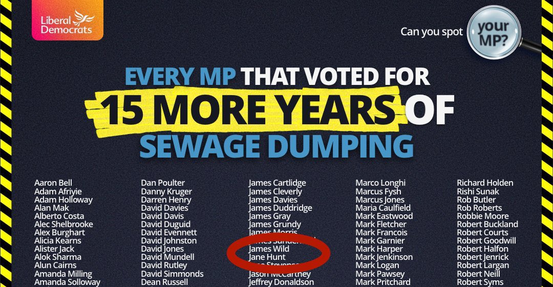 Votes in Parliament matter @JamesOWild They impact our lives, the environment around us, the world we want to live in. Your voting record needs to be called out. 
Luckily the votes of #KingsLynn and #NorthWestNorfolk residents matter too. ⏰ 🗳️ We won’t forget!