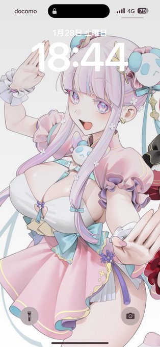 このホーム画面好きすぎてiPhoneペロペロした 