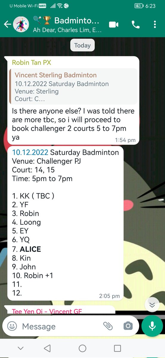 alicewoon's tweet photo. #PoliticInBadminton
1. The more the merrier
2. The unknown
3. The 30's facing difficulties in choosing wat she want. https://t.co/wy9vEHMImS