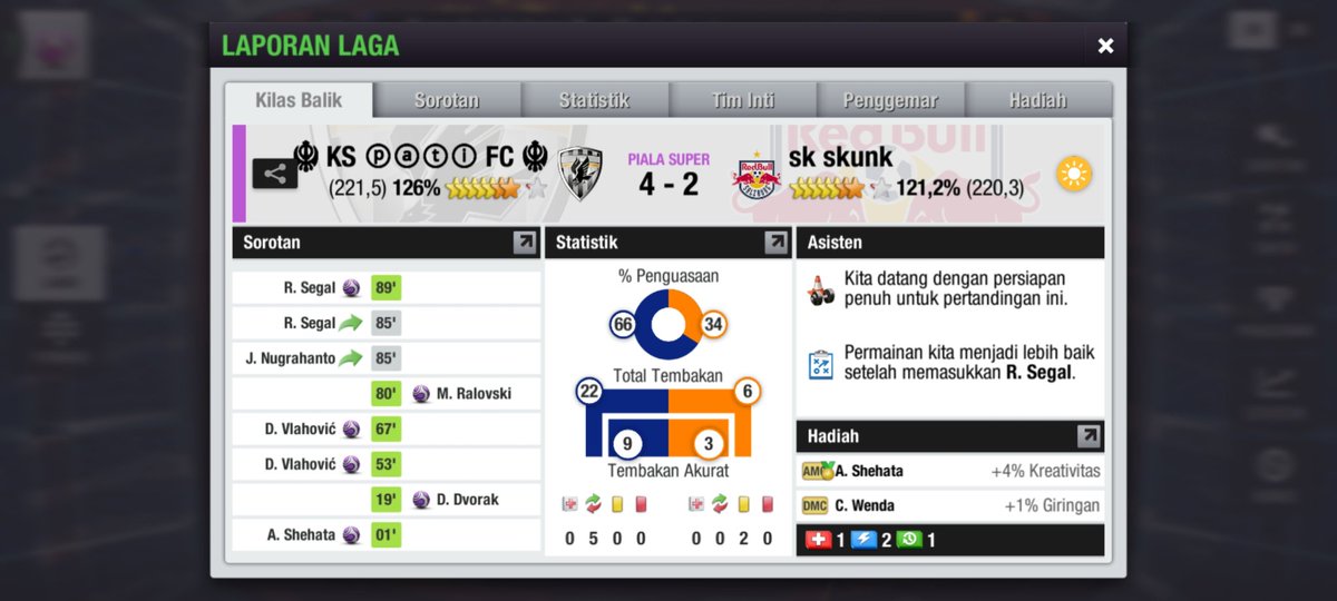彡KS ⓟⓐⓣⓘ FCミ#TopEleven tweet media