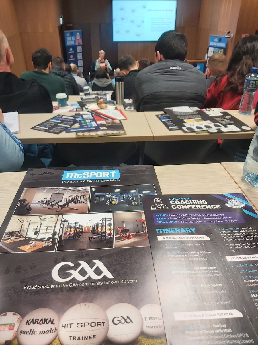 A great turn out at the Dublin GAA coaching conference today 

<a href="/mcsportireland/">McSport.ie</a>
#dubgaaconference