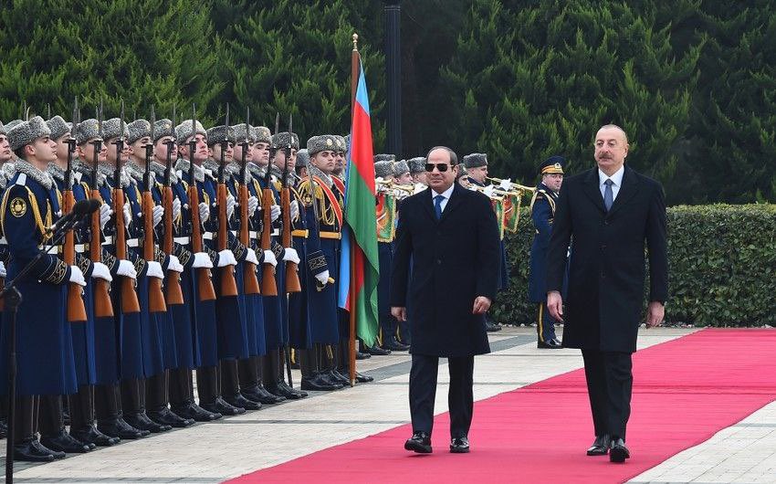 Operativ_MM's tweet photo. 🇦🇿🇪🇬Misir Prezidenti Əbdülfəttah Əs-Sisinin rəsmi qarşılanma mərasimi olub. https://t.co/0iqFp0gQTF