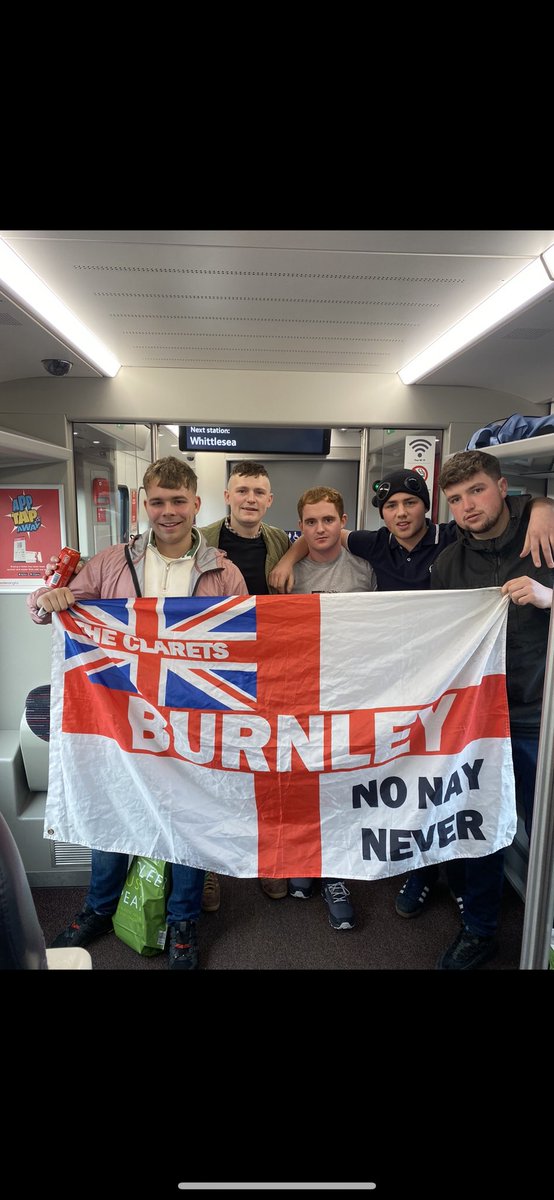 JoeDearnley123's tweet photo. Ipswich away UTC #twitterclarets https://t.co/QNMd7VgtQt