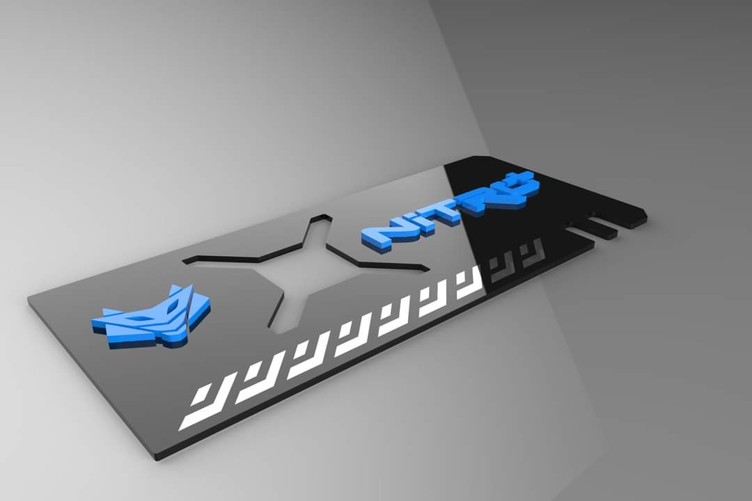 OCDesign2's tweet image. Backplate custom Sapphire RX 6800-6900 Nitro+