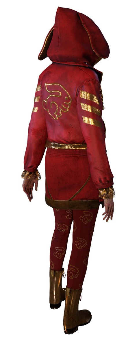 Springey_'s tweet image. Feng Min Bunny recolor, made this since I expected her original bunny outfit to get recolored for either Prime or  the head of it as an event reward 😁
#DeadbyDaylight #DbD #DeadbyDaylgiht #FengMin