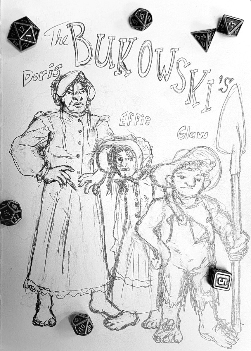 In order to finance a new tablet to help facilitate paper miniature-making, I'd like to offer to do some character commissions if anyone is interested: $50 for colored pencil full body, $20 for b/wpencil sketches.