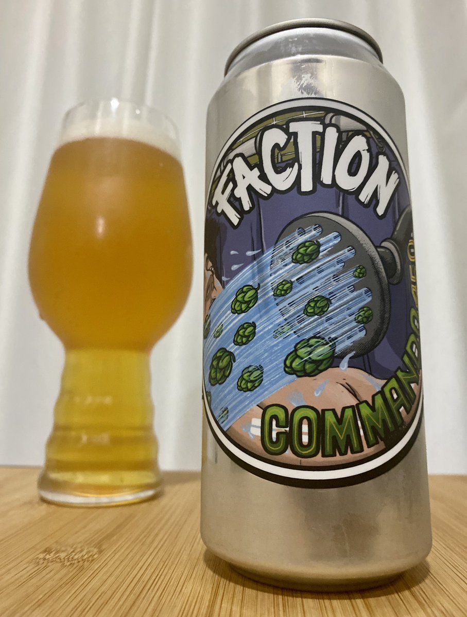 Joe_Beerski's tweet photo. 🍺COMMANDO 450 by Faction Brewing
#craftbeer #beer #biere #birra #cerveza #啤酒 #수제맥주 #クラフトビール #クラフトビール好きと繋がりたい #FactionBrewing #IPA https://t.co/sh9xzqgCFK