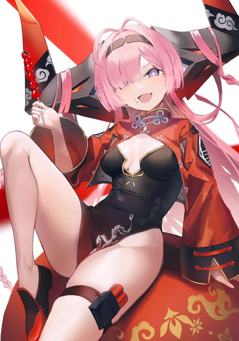 #アズレン 春節ループレヒトいっちゃんかわいい! 