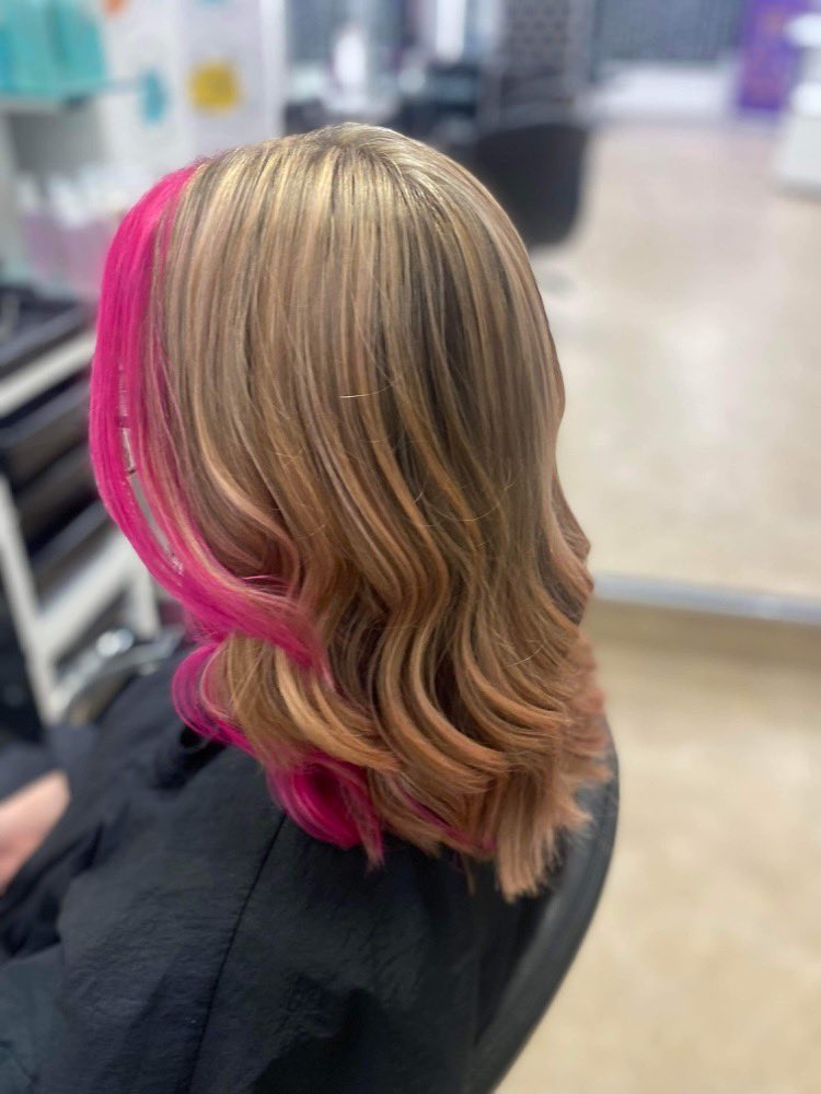 JA_Retires's tweet photo. Asked Poppys apprentices Charley &amp; Aliesha to share some recent hair they have cut, styled and coloured in recent weeks in their in salon training… impressive  don’t you think ? https://t.co/wkQlgrn5Rd