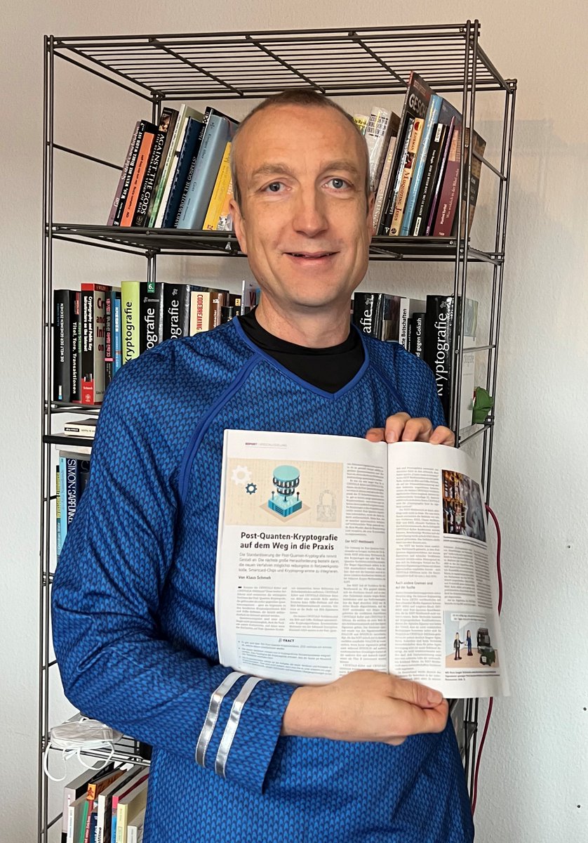 Mein neuer Artikel über die Integration von Post-Quanten-Kryptografie ist in der iX 2/23 erschienen. 
<a href="/iXmagazin/">iX</a> #pqc #postquantencrypto <a href="/Atos_DE/">Atos Deutschland</a> 
shop.heise.de/ix-02-2023/Pri…