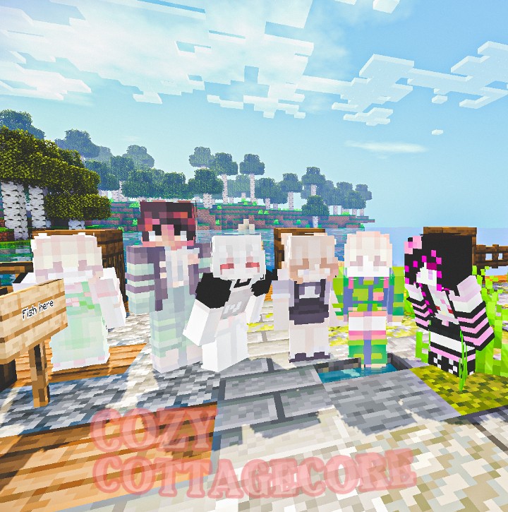 CCMSMP's tweet image. Thank you everyone for joining us for the spawn tour! We had so much great time and it's good to see that everyone is enjoying their stay! Can't wait for everybody's contents 🐸🌼⭐ #minecraft #minecraftsmp #mcyt