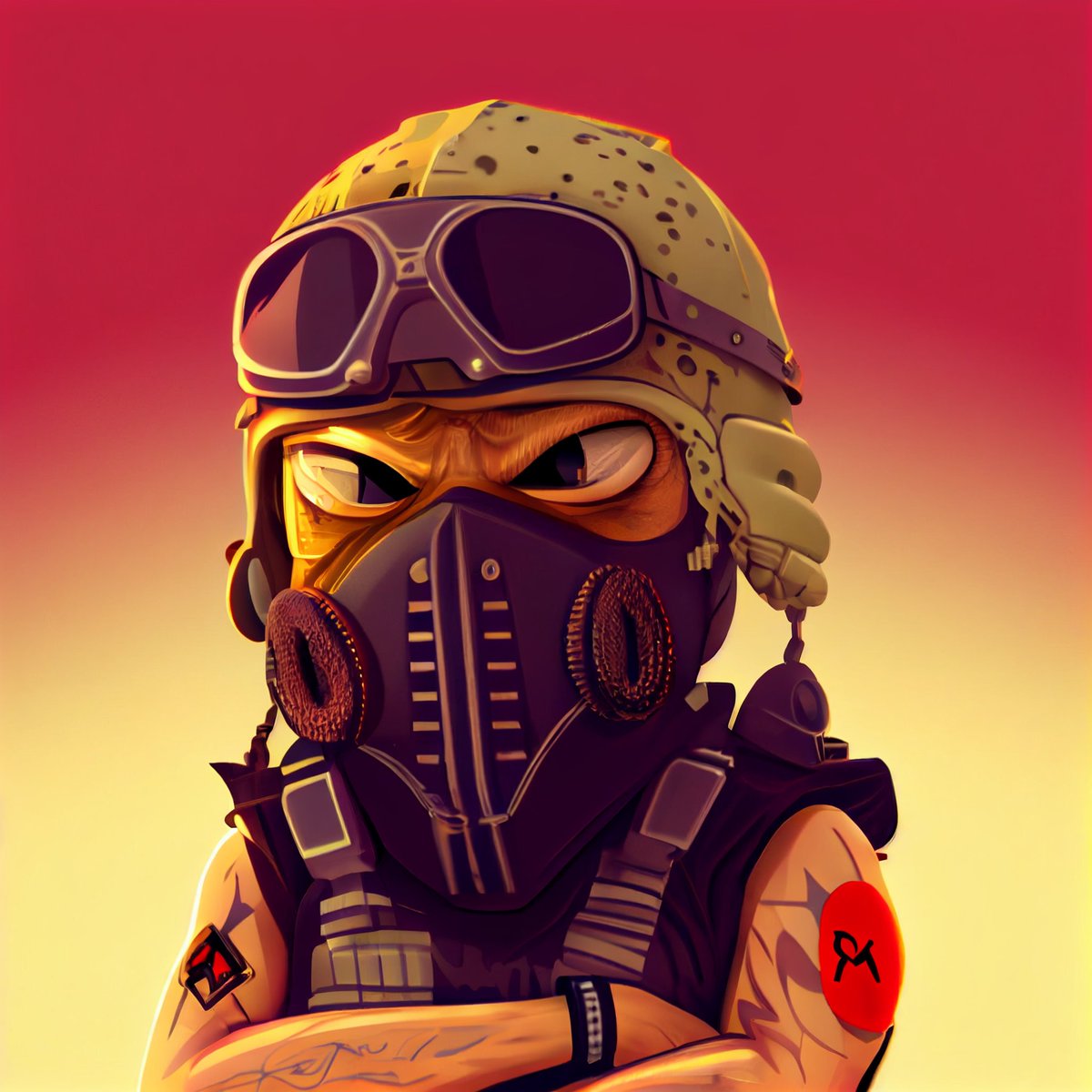 Just at home playing with my nuts from <a href="/DeezNutzNFT/">Deez NFTs 🥜</a> collection.
#AIart #DeezNutsonSteroids #nftart