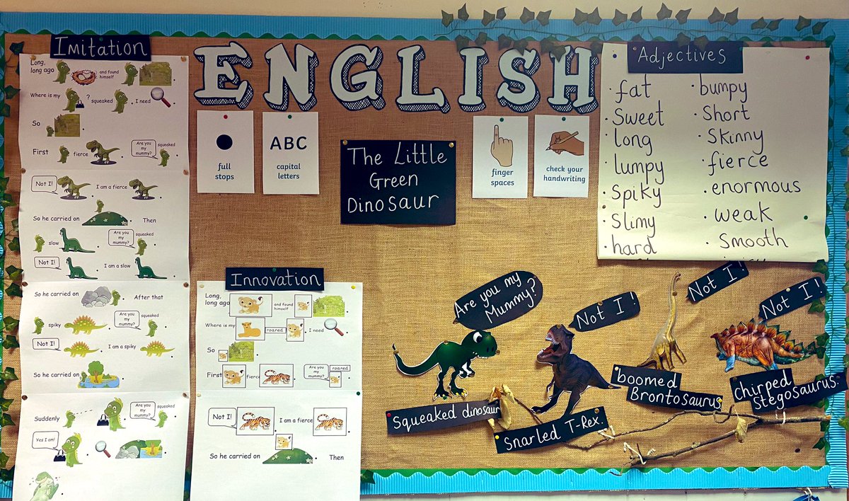 MissECHill's tweet photo. We have had lots of fun during our latest English unit in Year 1! The confidence I have seen whilst writing their own stories has been so rewarding! 🥰 #talk4writing #english #youngwriters #teachertwitter https://t.co/5YngFOEcd5