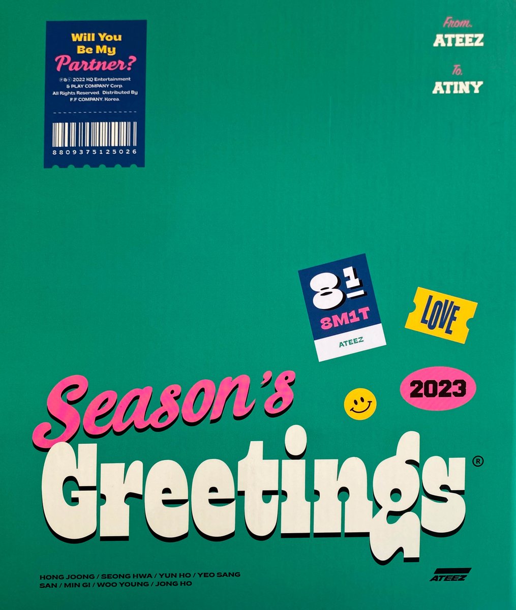 ☆ ATEEZ SEASON'S GREETINGS 2023 ☆ @ATEEZofficial #에이티즈