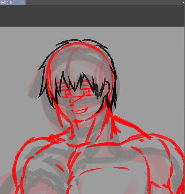 このあたりまで描けるとムラムラっと来てシコりたくなる。エロ漫画家ってすごいよな。途中でシコりたくならねえのかな。でもよっぽどの食いしん坊でもない限り料理の仕事中はつまみ食いなんてしないし、意識の問題か。意識低いな僕は。 