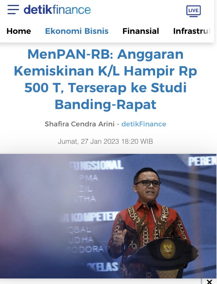 Ini luar biasa.
Kita minta agar sebutkan kementerian mana dan berapa besar.
.
Jangan kasih lagi anggaran tahun depan.  Kalau perlu dicopot Menterinya.
.
<a href="/FPKSDPRRI/">Fraksi PKS DPR RI</a> <a href="/PKSejahtera/">DPP PKS</a> <a href="/hnurwahid/">Hidayat Nur Wahid</a>