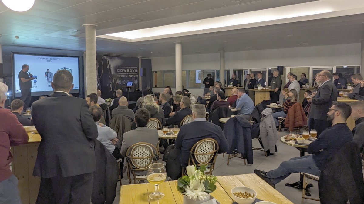 Riches échanges de l'écosystème #cybersecurite 🛡️ avec ses entreprises lors de la rentrée  #Cyberwal by #DigitalWallonia <a href="/Technifutur/">Technifutur</a> <a href="/infopoletic/">INFOPOLE Cluster TIC</a> abordant les domaines sensibles IT/OT, PME , santé
➕extension des aides aux PME ICT ❗️
#KeepItSecure <a href="/CETIC/">CETIC</a>  cetic.be/CyberWal-fait-…