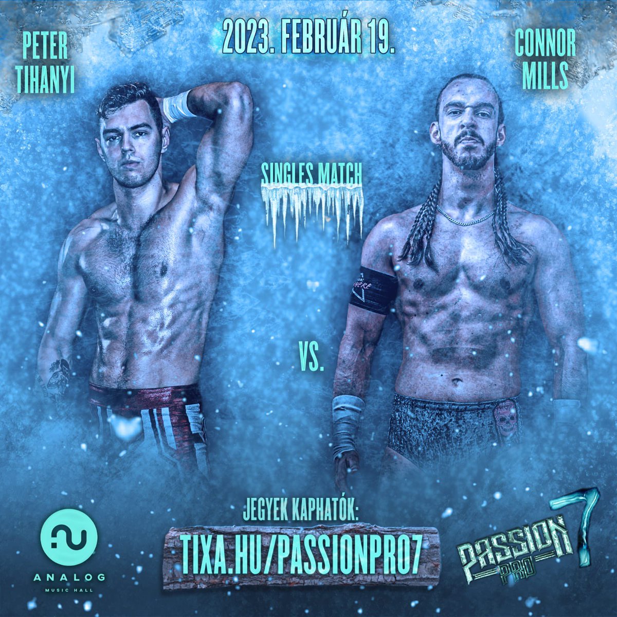 Ice cold one on one!

@petertihanyi1 and #ConnorMills will tear the house down with their energy on #PassionPro7!

tixa.hu/passionpro7
