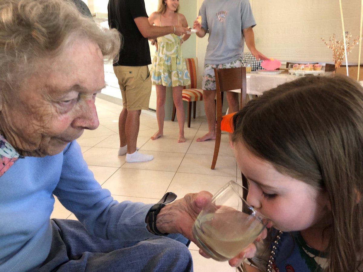 StuartRCrossman's tweet photo. Cross-generational 1.5/92 + 3.5/92
Great Grandma provisioning the #LittlestRebel & #Sidekick
#WorkingTheRoom #Family #Celebration https://t.co/RrVxoIvW6s