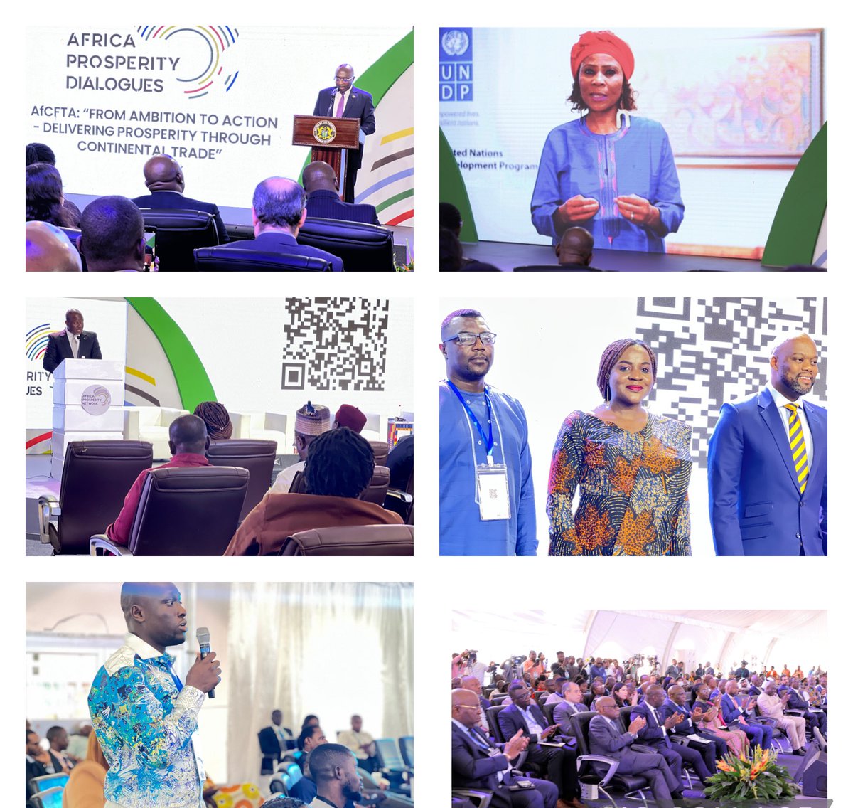 UNDPAfrica's tweet photo. #AfCFTA holds tremendous prospect to transform #Africa’s economies.
#AfricaProsperityDialogues Day 2 ends with a call on #PrivateSector to work with Gov’ts to address the needs of #MSMEs to ensure the full implementation of @AfCFTA.
#KwahuSummit https://t.co/R5hsBVYjul