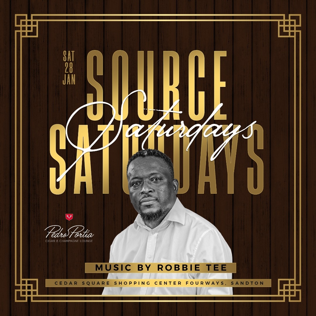 PedroPortia's tweet image. If you haven't experienced Source Saturdays with Robbie Tee at Pedro Portia, you're missing out!!! Tonight from 6pm only at Pedro Portia!!!
-
-
-
-
-
#sourcesaturdays #pedroportia #pedroportiasa #fourways @cedarsquare #cedarsquare #southafrica #joziliving #jozilife #dj #robbietee