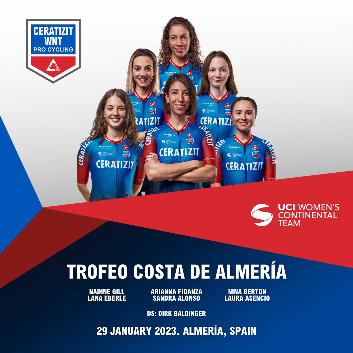 Our road season kicks off in Spain tomorrow with the Trofeo Costa de Almería 🎉

The 135km route includes three sprints and three categorised climbs before finishing in Cuevas del Almanzora 🇪🇸

#WomenCyclingProCostadeAlmería