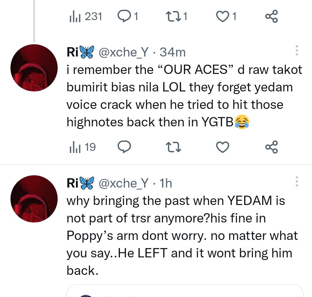 [MASS REPORT]

-troll acc 
-throwing h4te on 🦊 
-messing 🦊 searches
-DO NOT ENGAGE
-REPORT AND BLOCK 

x.com/xche_y?s=21&t=…