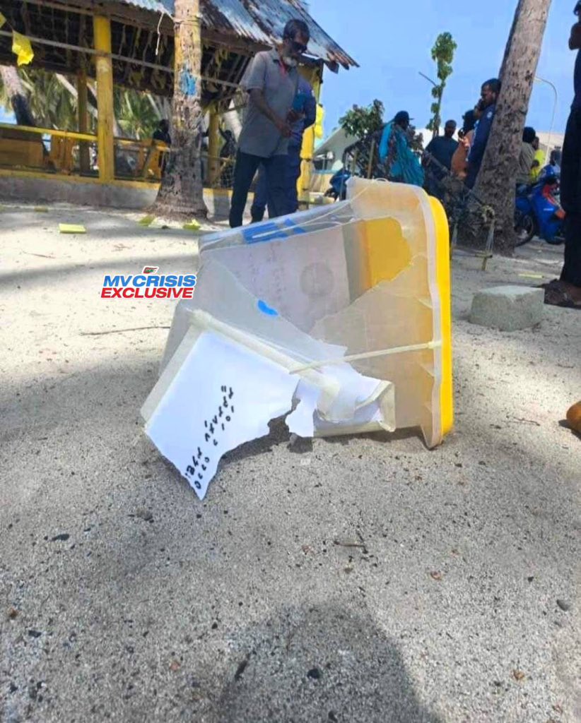 usedgovmv's tweet photo. ⏺#Breaking: Th. Madifushi gai MDP vote foshi falhaalaifi https://t.co/cMlYAZHPZY