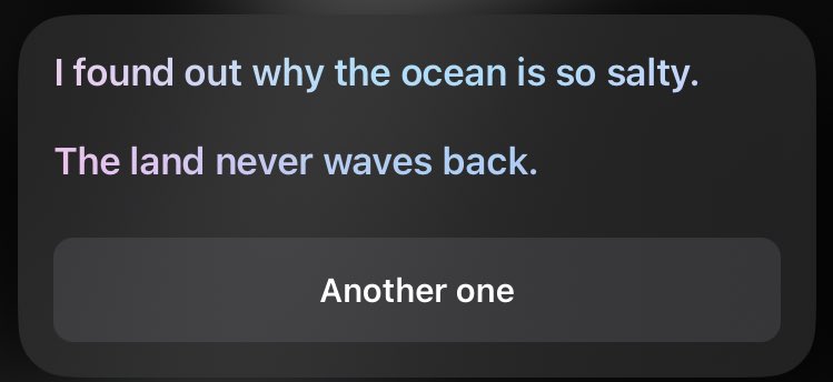 Siri jokes