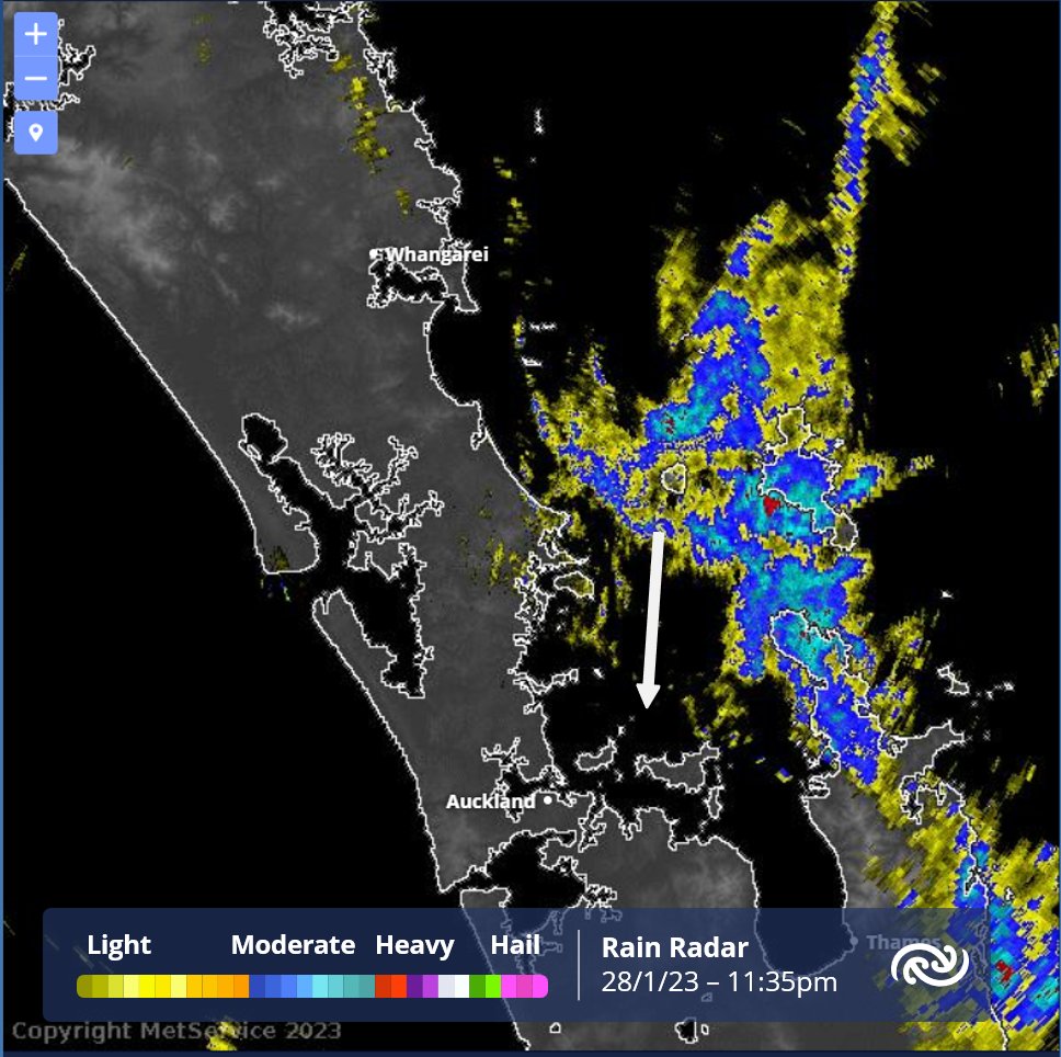 MetService NZ tweet media