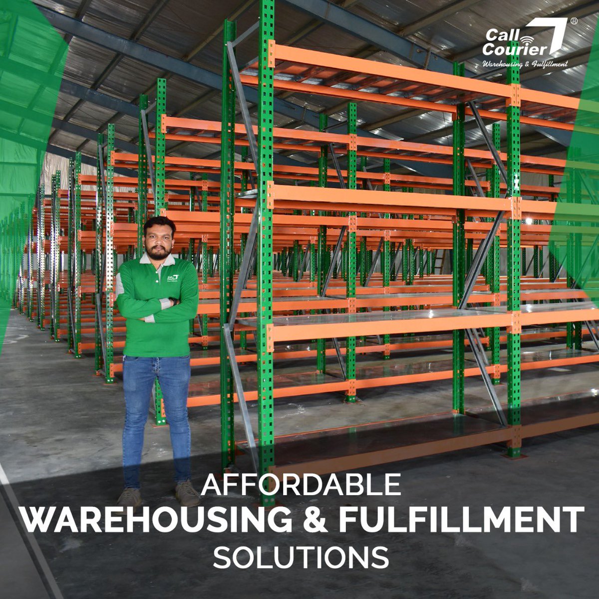 We offer affordable Warehousing & Fulfillment solutions for our customers so they can excel in their business without worrying about logistics. #CallCourier #SmartDeliveries #SmartCOD #WarehousingandFulfillment