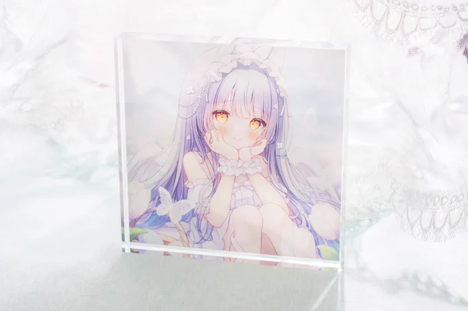 〚 お知らせ 〛オリラボマーケット様にてオリジナルグッズを制作していただきました1/31日(火)18時より販売を開始いたします( ᐡ. ̫ .ᐡ )同じ日にアクリルブロックのプレゼントキャンペーンも行いますので続報をお待ち下さい 