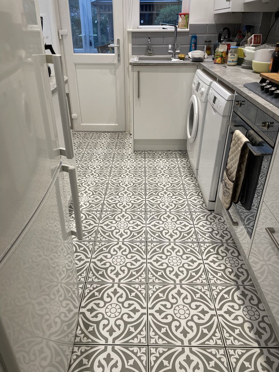 New #kitchen floor tiled recently for a customer in #beckenham #tiles #tiler Free quotes 07752 593873