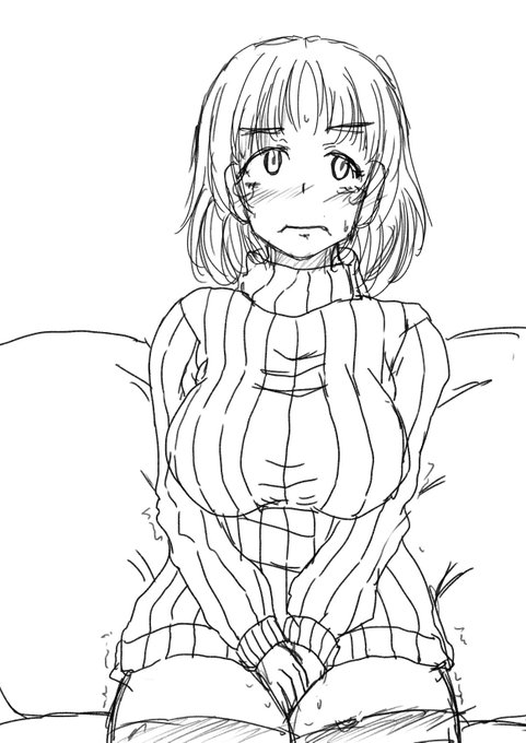 久々にみほさん描こうとして正体不明になったので寝ます。オヤスミナサイ。 