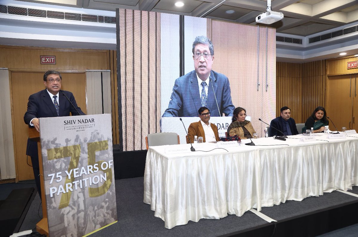 AmbSanjay_'s tweet photo. Delightful seminar #Partition@75 at #IIC #RajatKathuria @ShivNadarUniv 

My thesis: democracies &amp; citizen consultations offer mutually beneficial solutions to partition, unlike colonial or autocratic regimes

Win-win partition in #Bengal #LBA2015 was outcome of 🇮🇳-🇧🇩 coordination https://t.co/9A8qcnSLkD