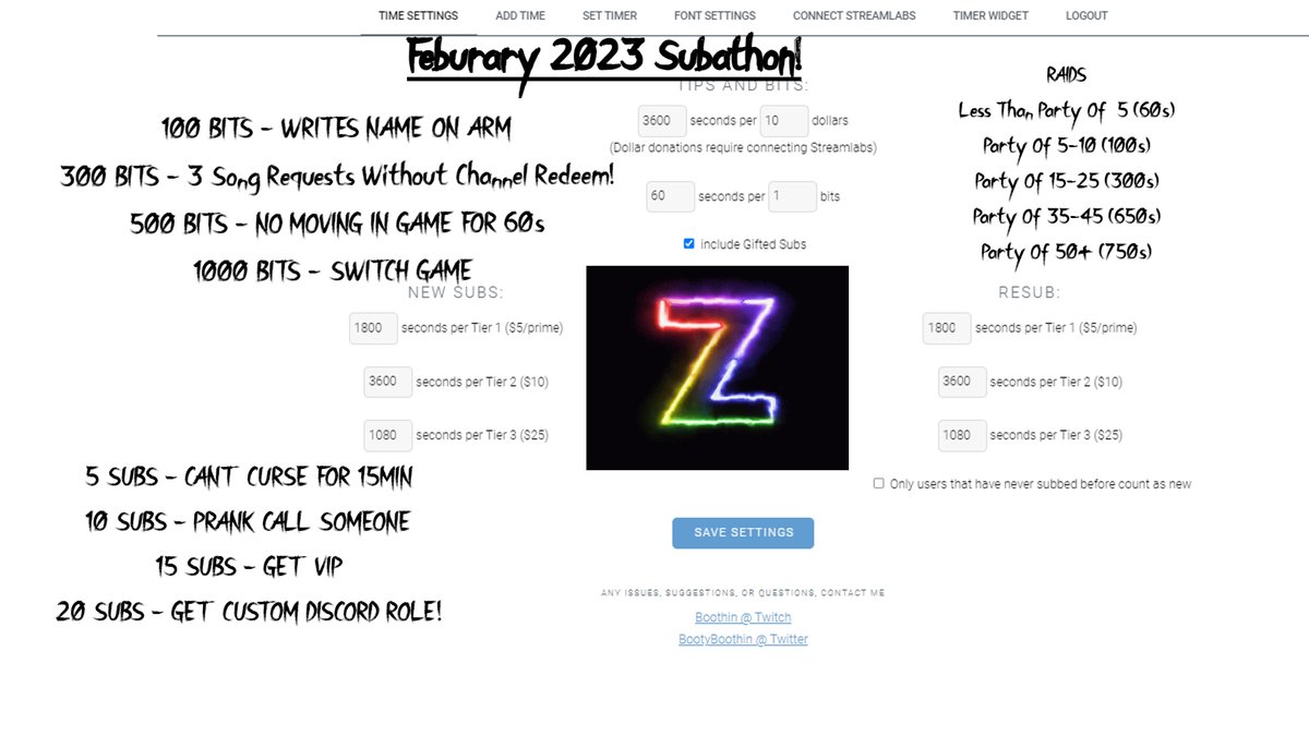 ZeppsYT's tweet photo. HEY HEY! SINCE ITS 2023 AND ALREADY FEBURARY!
NEW SUBATHON INBOUND! STARTING 
February 1st 2023! TIMES BELOW! 
EVEN BETTER I HAVE MY NEW PC WHICH MEANS MORE GAMES, AND OLD GAMES IN HIGH SETTINGS! Get Hyped!!! #subathon #twitchstreamer #twitchaffiliate https://t.co/CJStN536aD