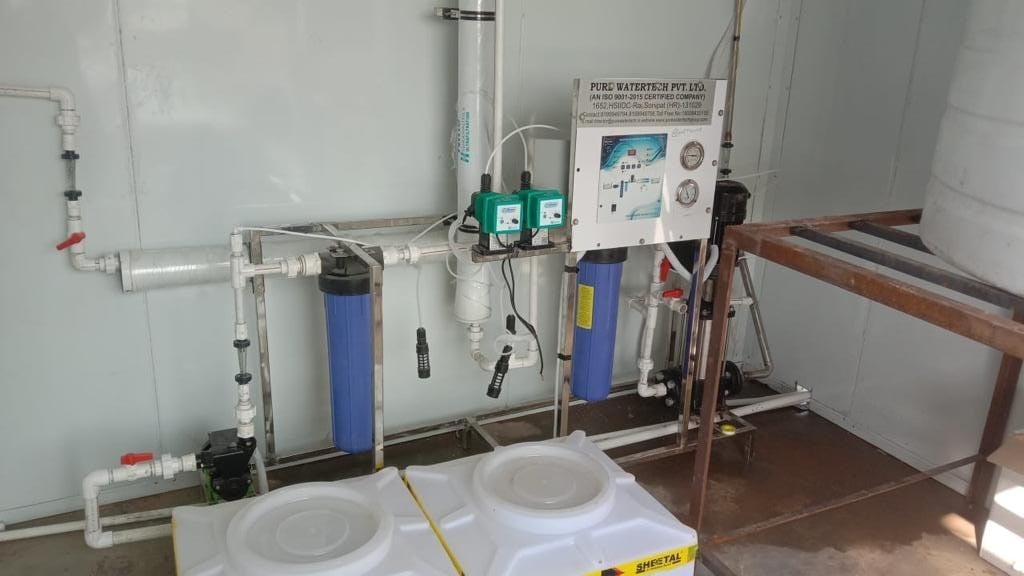 500 LPH RO Plant with Ultra Filtration System.
Pure Watertech Pvt Ltd
Website: purewatertech.in
#roplant #roservice #rowater #rowaterpurifier #rowatersystems #rowaterplant #rowatertreatment #commercialroplant #reverseosmosis #purewatertechpvtltd