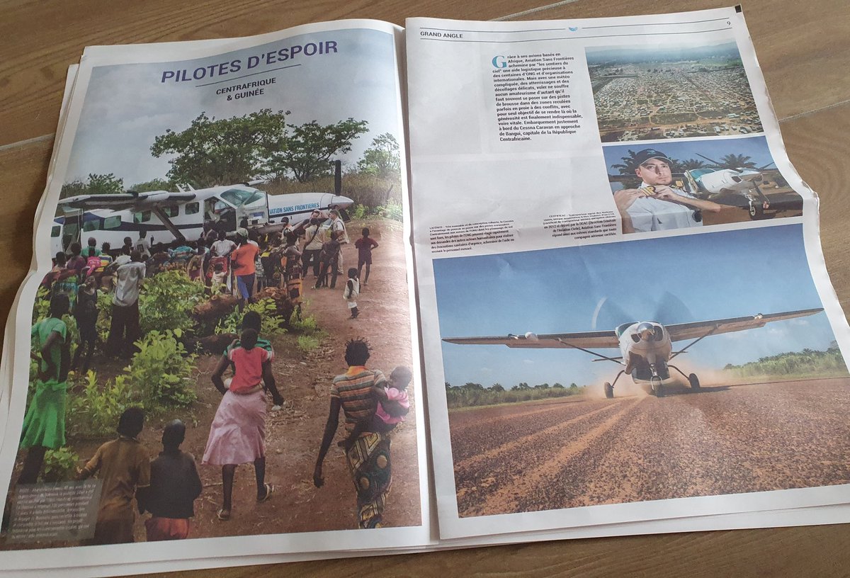 Coup de 😍 pour le journal "carte #Voeux2023" de <a href="/ONG_ASF/">Aviation Sans Frontières</a> ! Une belle lecture des engagements de l'association et de tous ses bénévoles ! Merci et bravo <a href="/feldzer1/">Gérard Feldzer</a> <a href="/marinegall_/">marine gall</a> et mes meilleurs vœux en retour à toute l'équipe ! 😘

Faites un don à ASF !
asf-fr.org/fr/faire-un-don