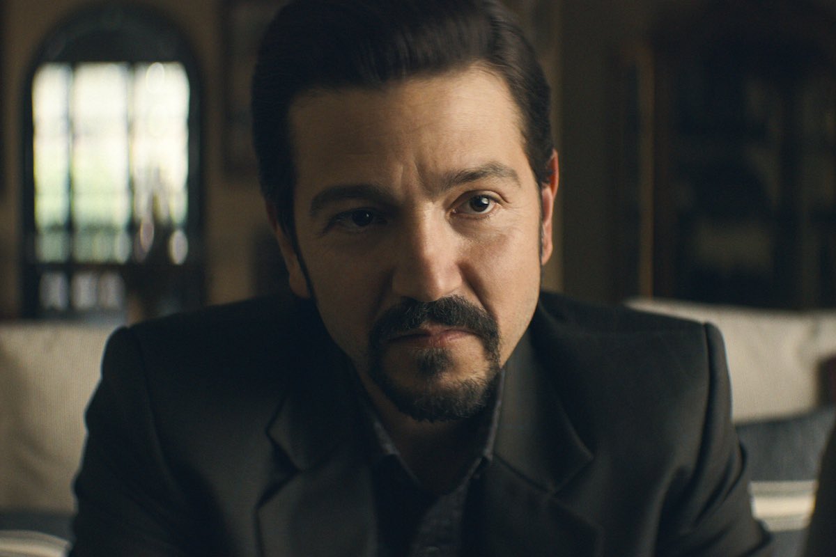 MobMovieMoll's tweet photo. NARCOS MEXICO (2018 - 2021) stars Diego Luna as Miguel Ángel Félix Gallardo, founder of the Guadalajara Cartel, who modernized the Mexican drug trade. Gallardo who is now 76 yo has been imprisoned since 1989 for his involvement in the murder of DEA agent Enrique “Kiki” Camarena. https://t.co/b7pln5NfLj