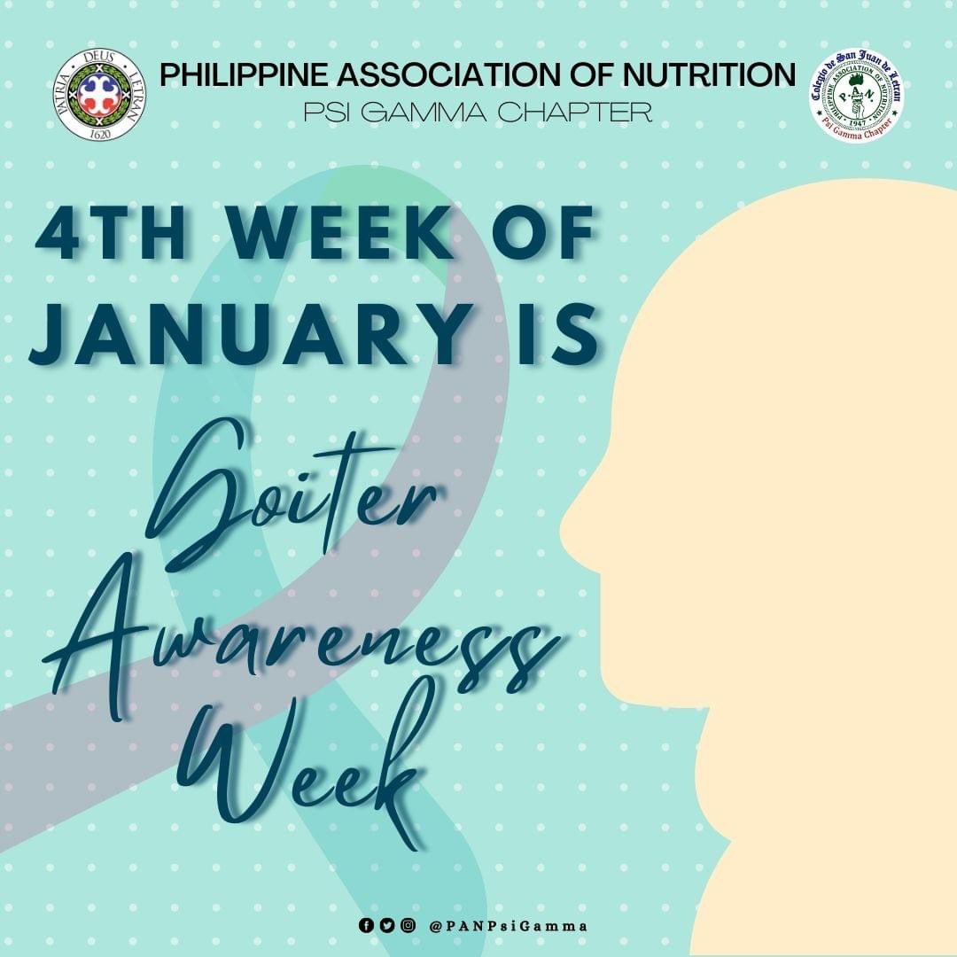 PANPsiGamma's tweet photo. The World Health Organization still considers the Philippines to be a country in transition from being iodine-deficient to iodine sufficient despite the fact that it was formerly named the most goitrous nation in Asia. https://t.co/X3xbSpyWnD