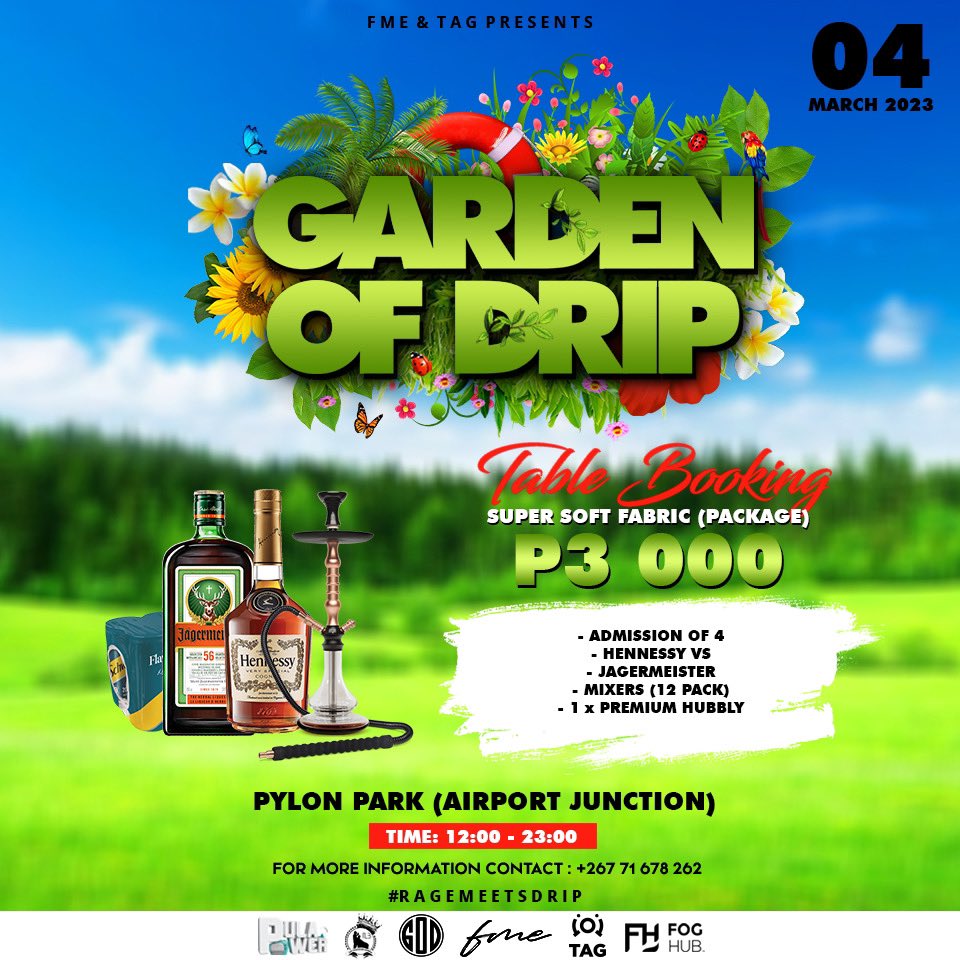 Garden Of Drip tweet media