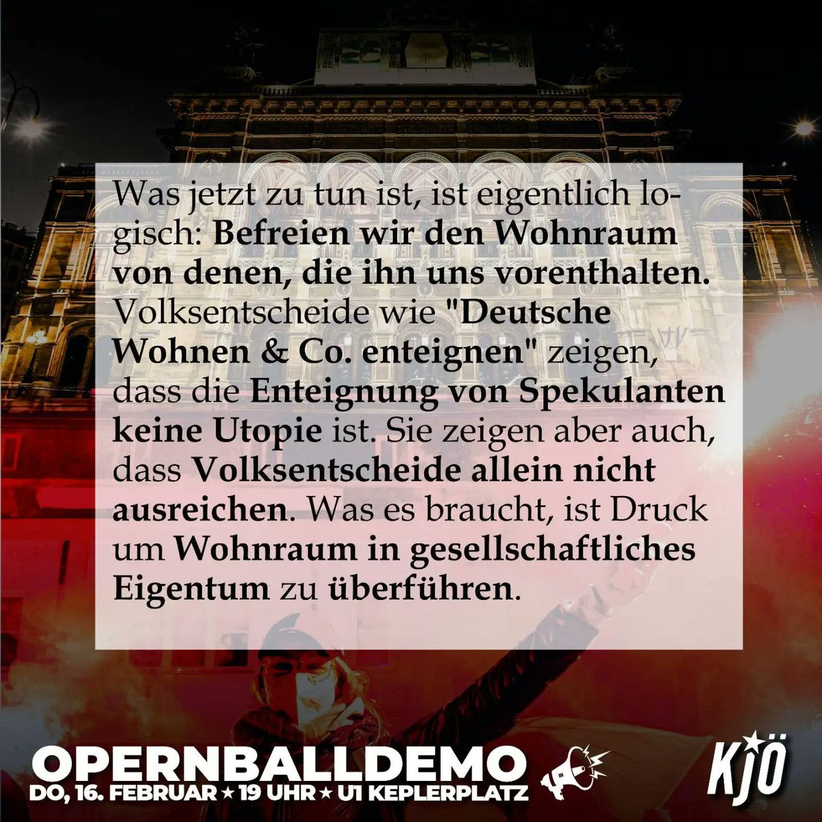 KJ_Oesterreich's tweet photo. 2/2 #Openballdemo #Opernball #taxtherich #eattherich #inflation #politicsaustria #austrianpolitics https://t.co/jFrZ1sjwvM