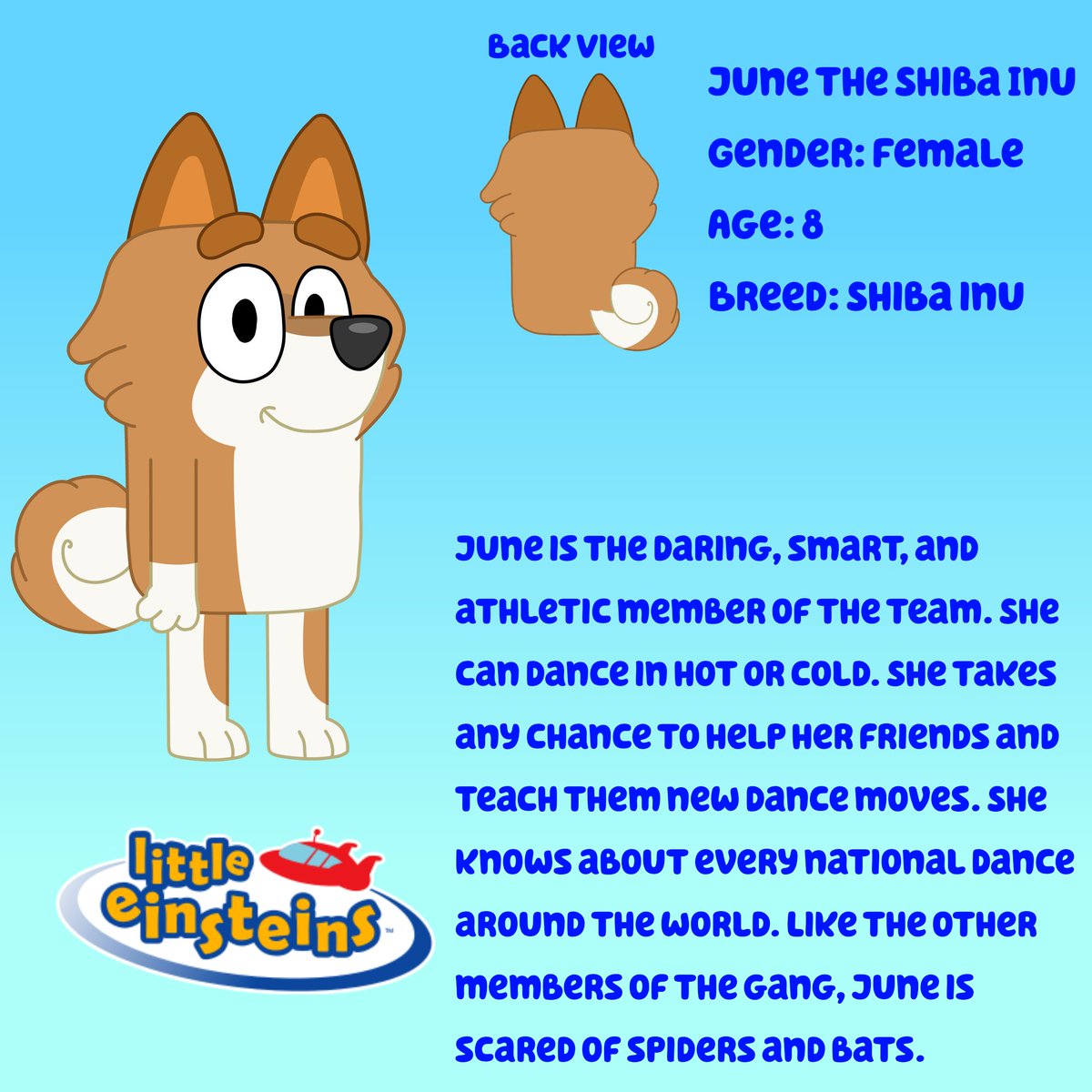 New and updated oc
#Bluey #BlueyOC #blueyfanart #Littleeinsteins #OC #ShibaInu