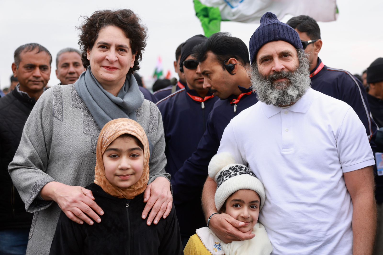 प्रियंका गांधी भारत जोड़ो यात्रा में हुईं शामिल - Priyanka Gandhi participated in Bharat Jodo Yatra